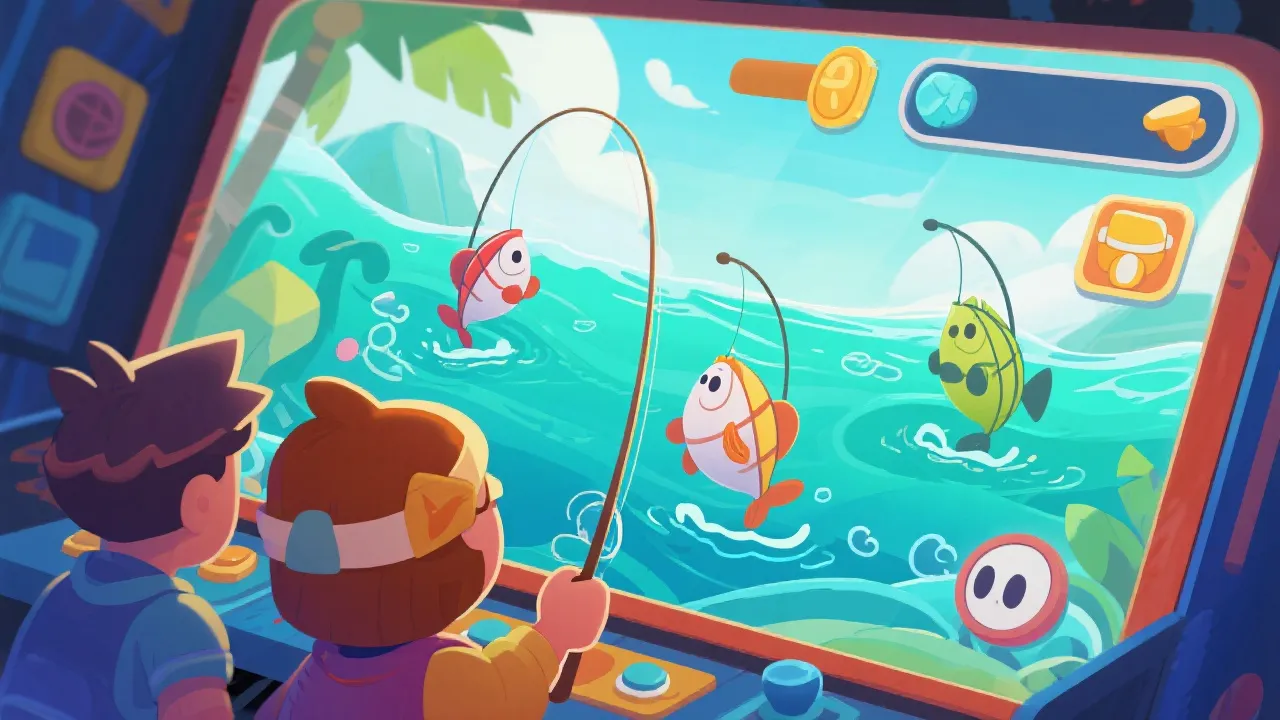 休闲竞技海洋世界场景