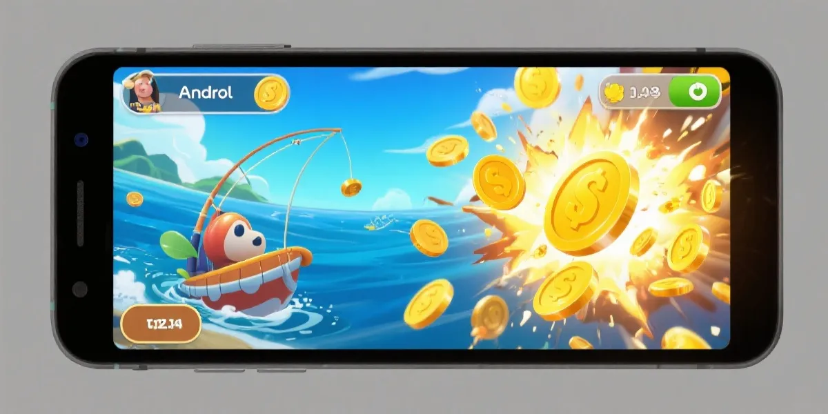 捕鱼大亨 安卓版游戏界面